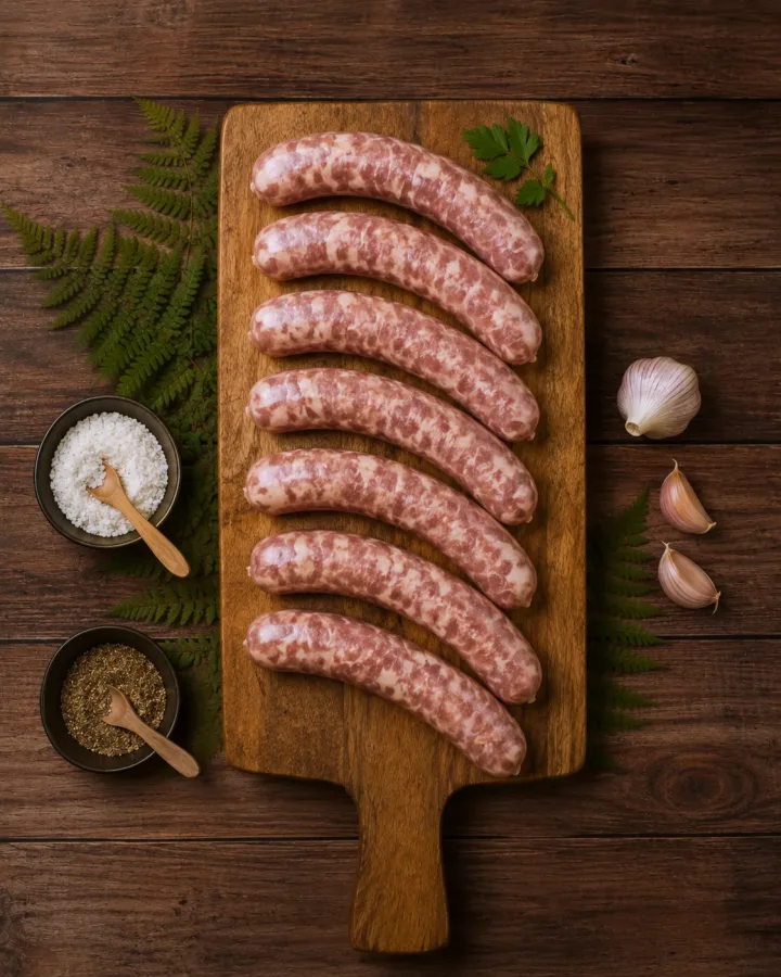 Saucisse nature